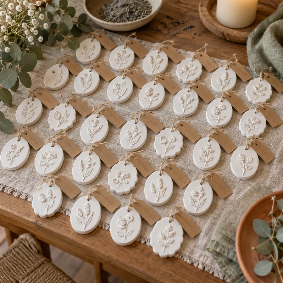 Diseño ilustrativo de piedras aromáticas